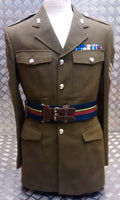 RM Royal Marines Stable Belt British with Leather Buckle Pattern - All Sizes