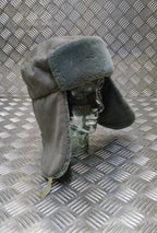 German Army NVA Grey Cossack / Ushanka Trapper Hat - All Sizes - Used