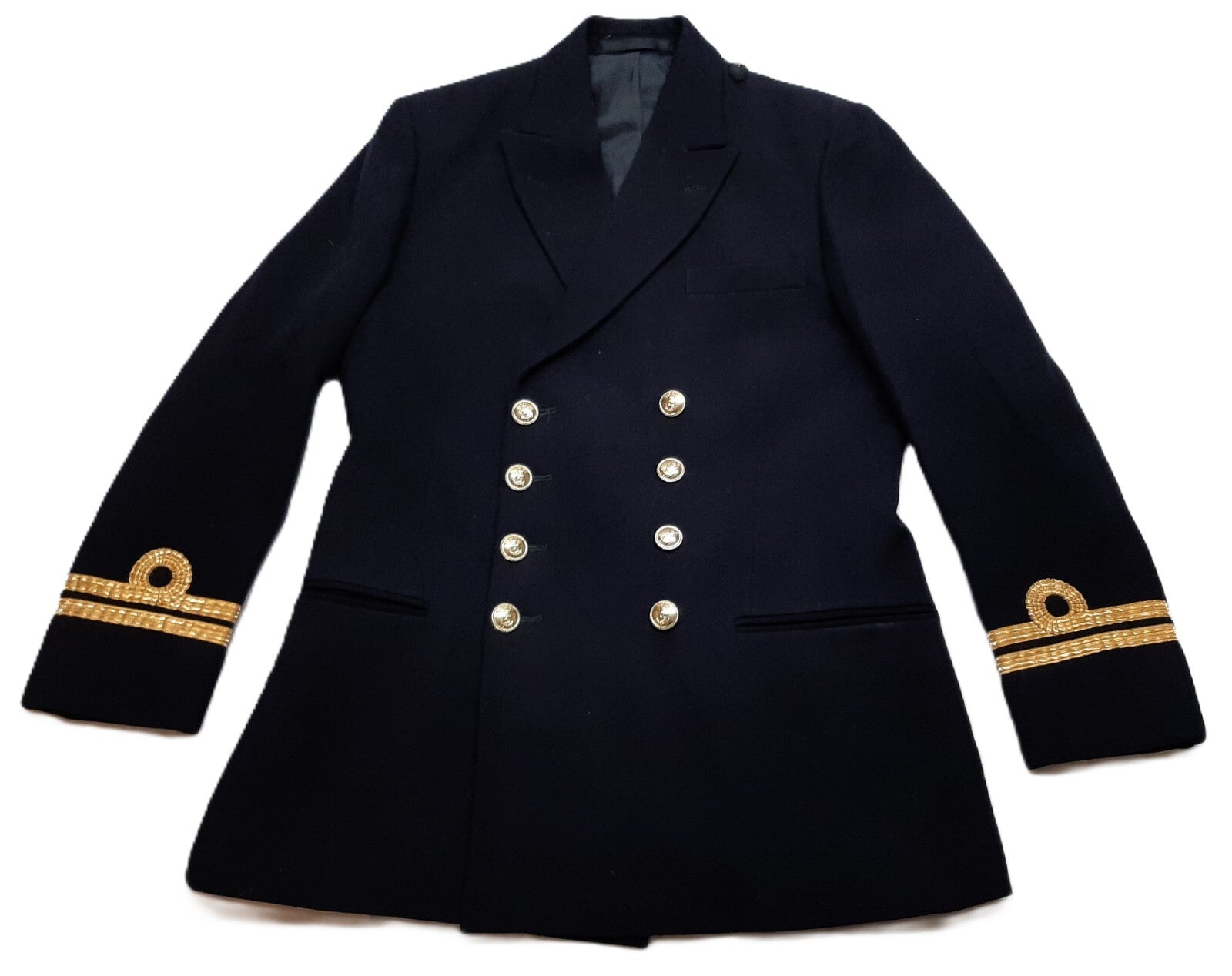 RN Jacket British Naval OFCs Lt No5 Undress Barathea 8 Button 108 RG