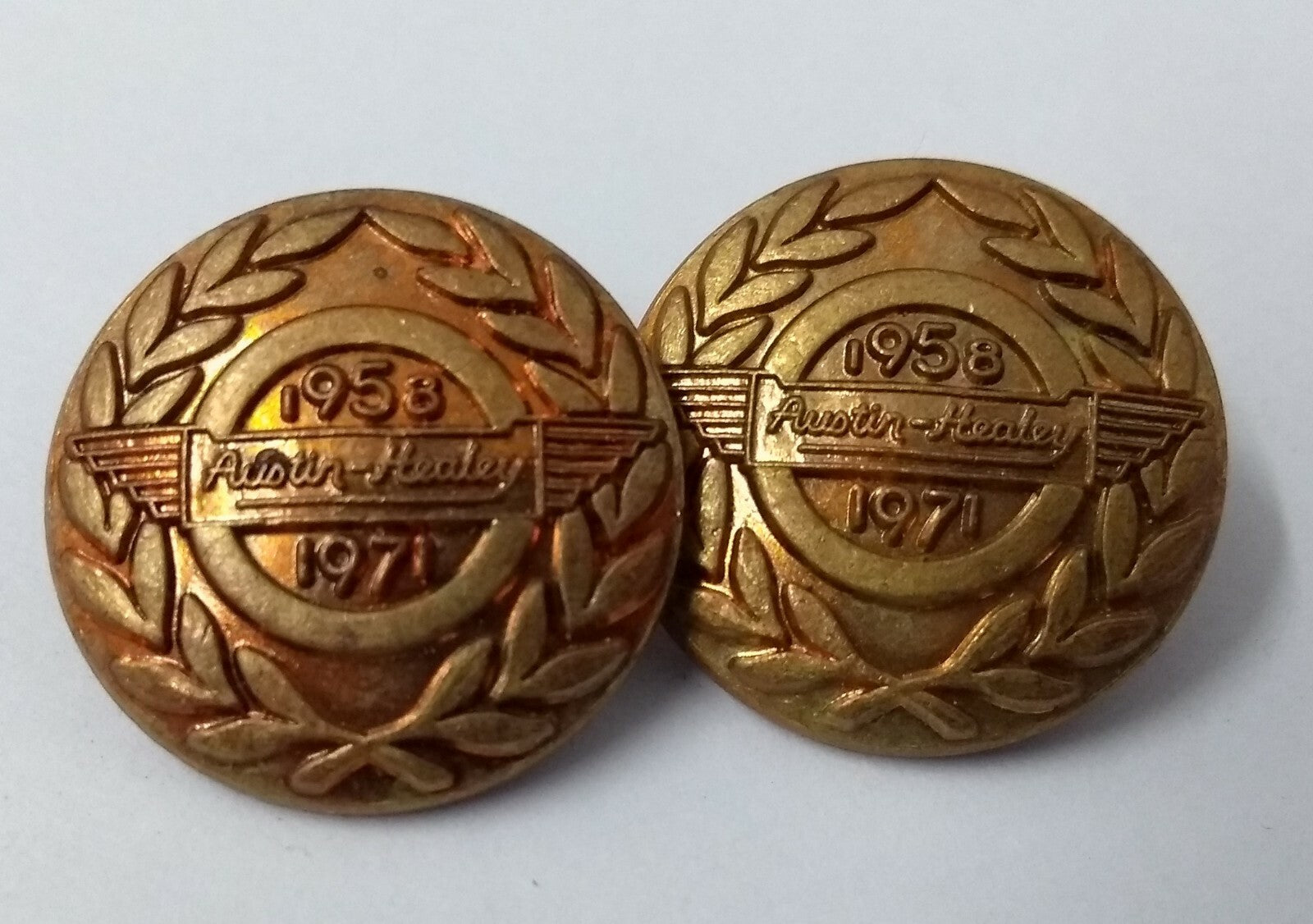 Vintage Austin Healey Classic British Car Company Buttons 1958 -71 ASBT132A