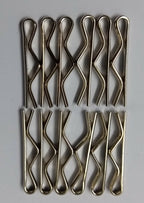 Shank Button Cotter Pins British Military Split Pins For Ring Buttons Set of 12