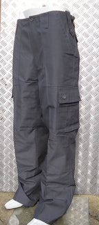 Grey Military Style Combat Cargo / Utility / Field Trousers Size 24"-28" - NEW