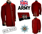 British Army Irish Tunic Royal Red Jacket Big Size Chest 47¾"