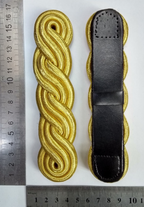 Genuine British Army Officers Ceremonial Gold Wire Cords Shoulder No Rank - NEW