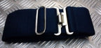 Genuine British Royal Navy Blue Stable belt with Metal Slide Buckle Grade 2
