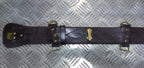 British Leather Sam Browne Belt With No Crossover Strap NFXB