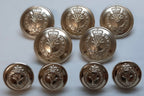 British Army Welsh Button Set No2 Dress FAD Jacket Welsh Leak