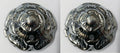 Helmet Rose Top Ornamental Decoration X 2 - NEW