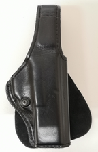 Safariland 518-83 Paddle Glock Side Holster Black Leather Left Hand