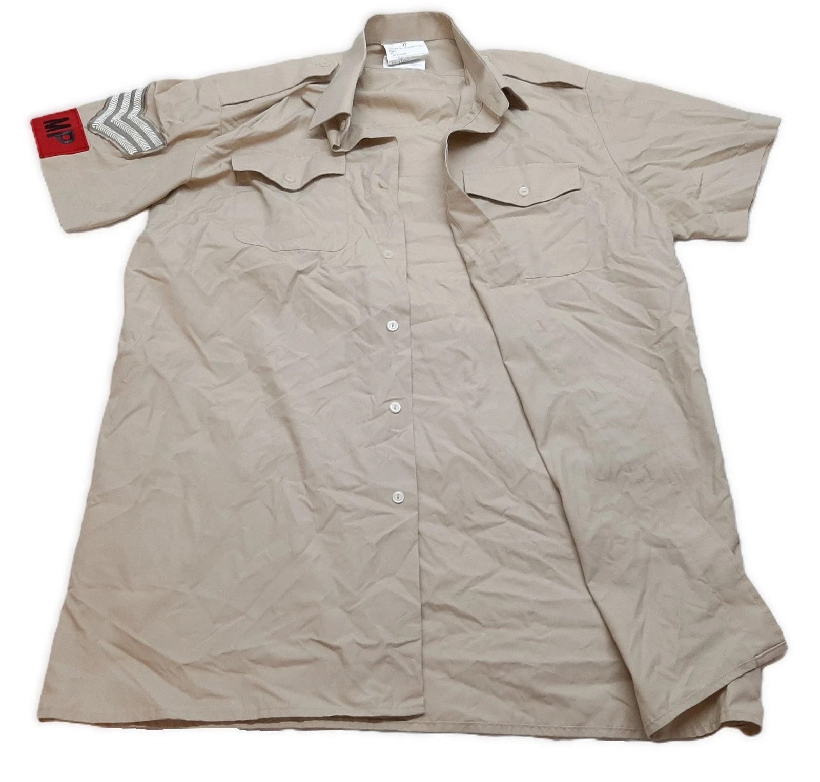 No2 Shirt FAD FAWN Short Sleeves With Patches / Badges Present Assorted Sizes