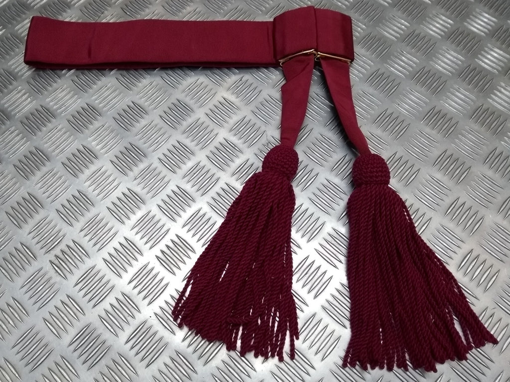 Waist Sash Maroon Burgundy No1 Dress Size up to 36" - NEW