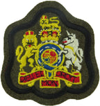 WO C1 No2 Dress Arm Patch PTI Black Border on Khaki NEW old Stock