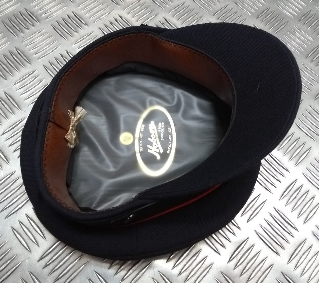 Uniform Dress Cap Blue with Red Piping Chinstrap & Buttons Visor Cap 56cm