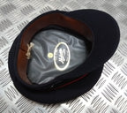 Uniform Dress Cap Blue with Red Piping Chinstrap & Buttons Visor Cap 56cm