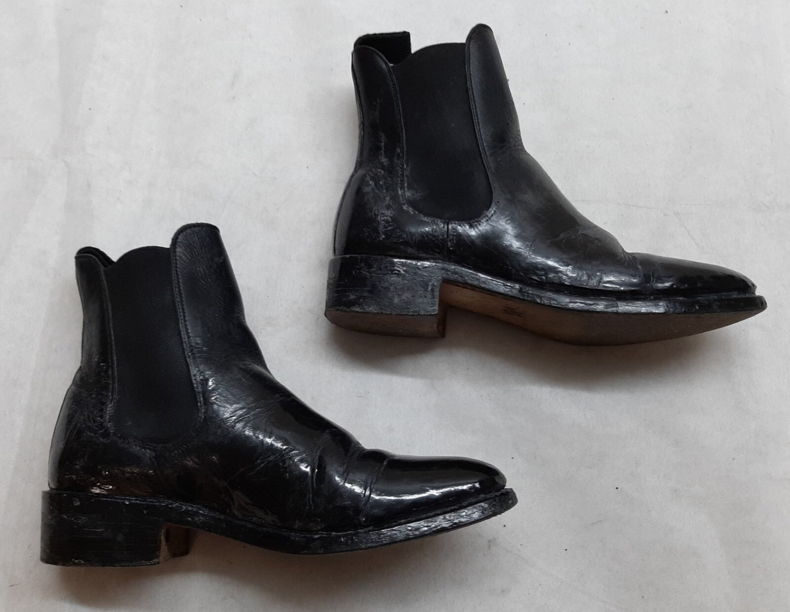 HCav Chelsea Boots British Army Cavalry Uniform With Spur Housing Size 5M