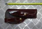Leather Parade Holster Hi Sheen Brown Ceremonial Issue Made in England