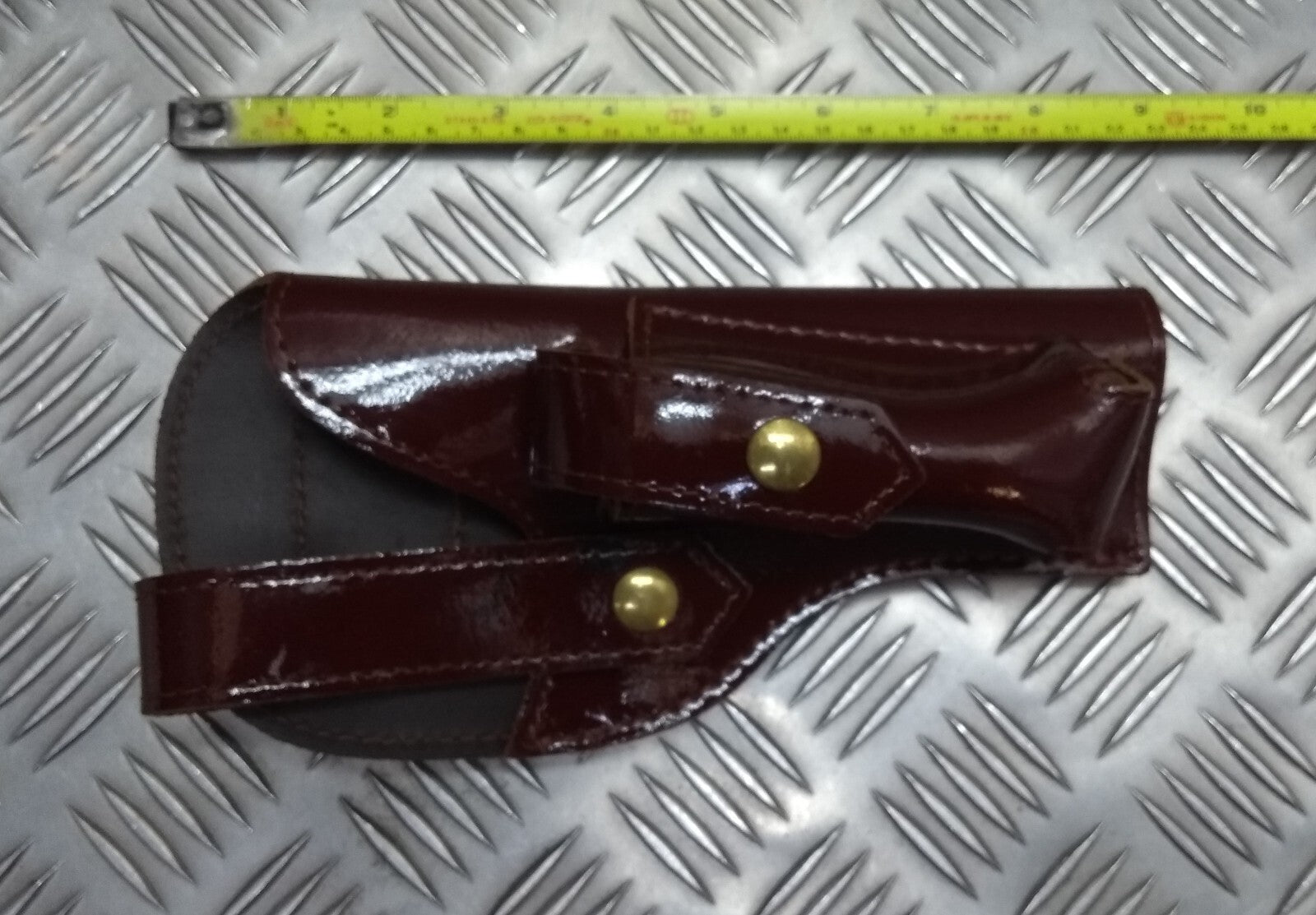 Leather Parade Holster Hi Sheen Brown Ceremonial Issue Made in England