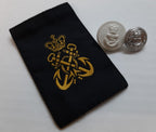 RNavy Buttons and Shirt Slides (PO) British Naval Set