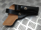 Ceremonial Parade Holster Black Matt Leather Issue Made in UK