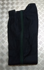 No1 Dress Trousers British Army Light Infantry / Rifles Green Stripe Asst Sizes