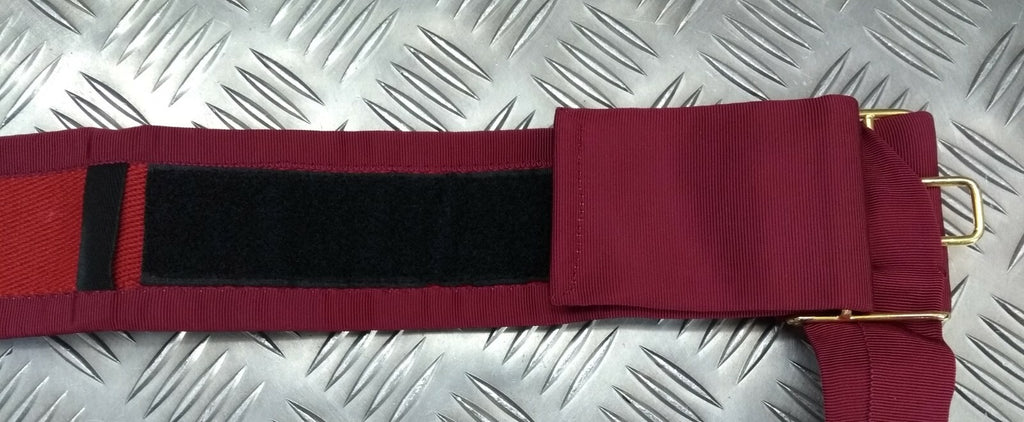Waist Sash Belt Crimson / Maroon British OFCs Army Style - NEW