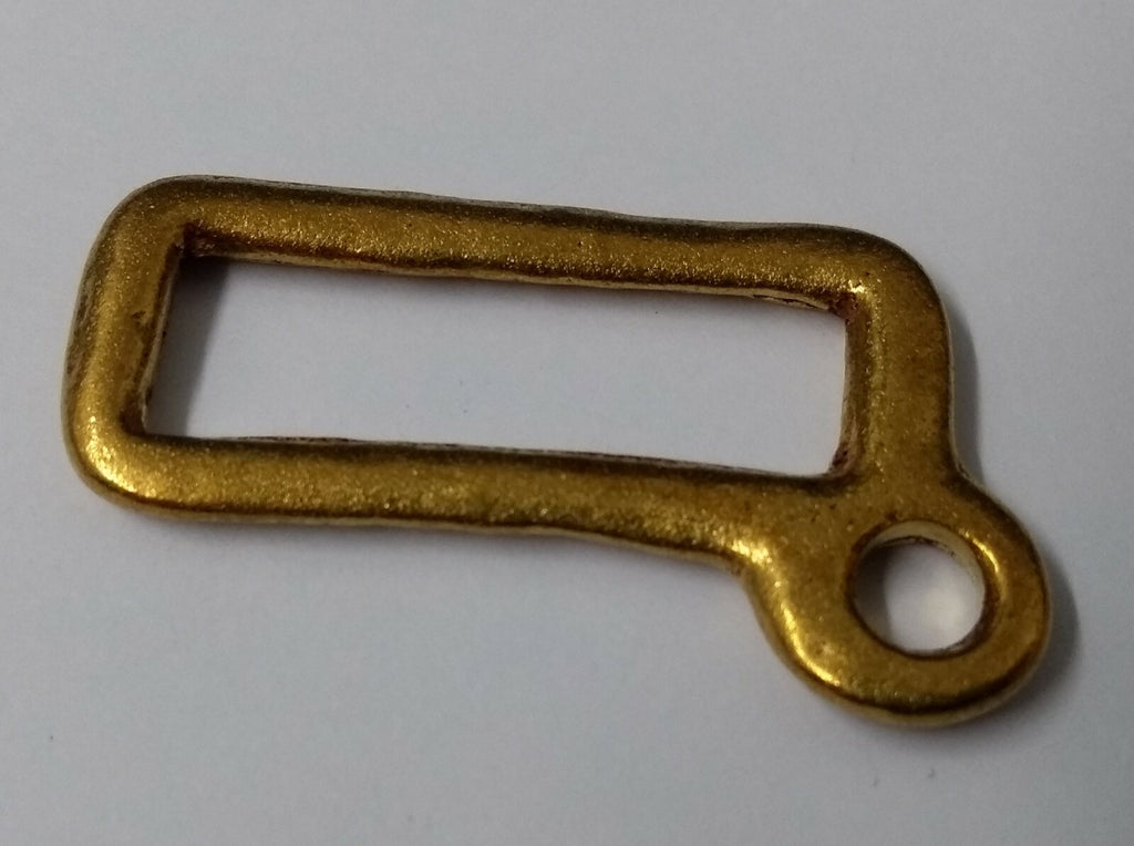 Genuine Vintage British 30mm Brass Looped Belt Stay / Hanger X2 STD64