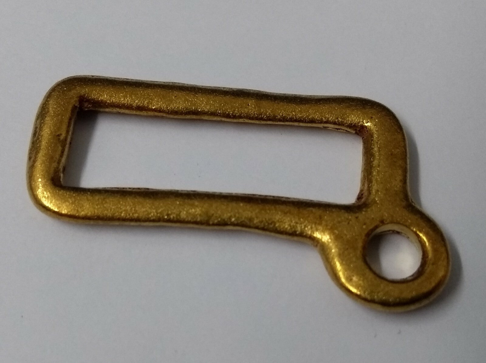 Genuine Vintage British 30mm Brass Looped Belt Stay / Hanger X2 STD64