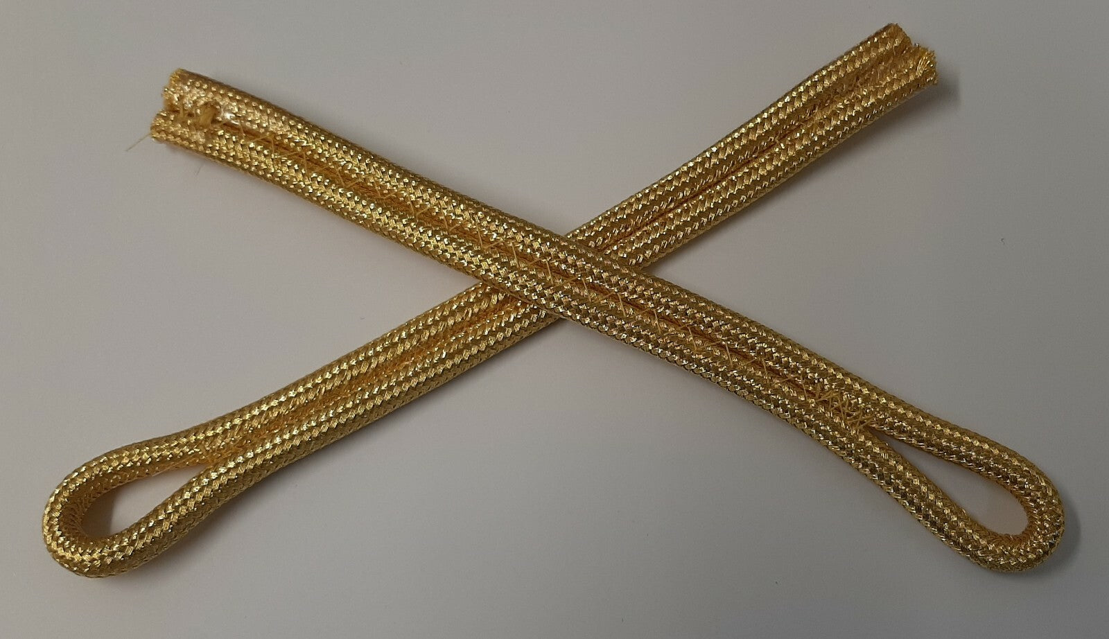 British Made Army Officers Issue Ceremonial 1 Ply Gold Shoulder Cords NEW