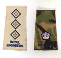 Royal Engineers RE Rank Slides Various Ranks and Camo Colours