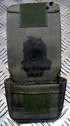 IDF MilitaryTactical Ammo / Ammunition Pouch w Alice Clips Web / Codura. Olive 2