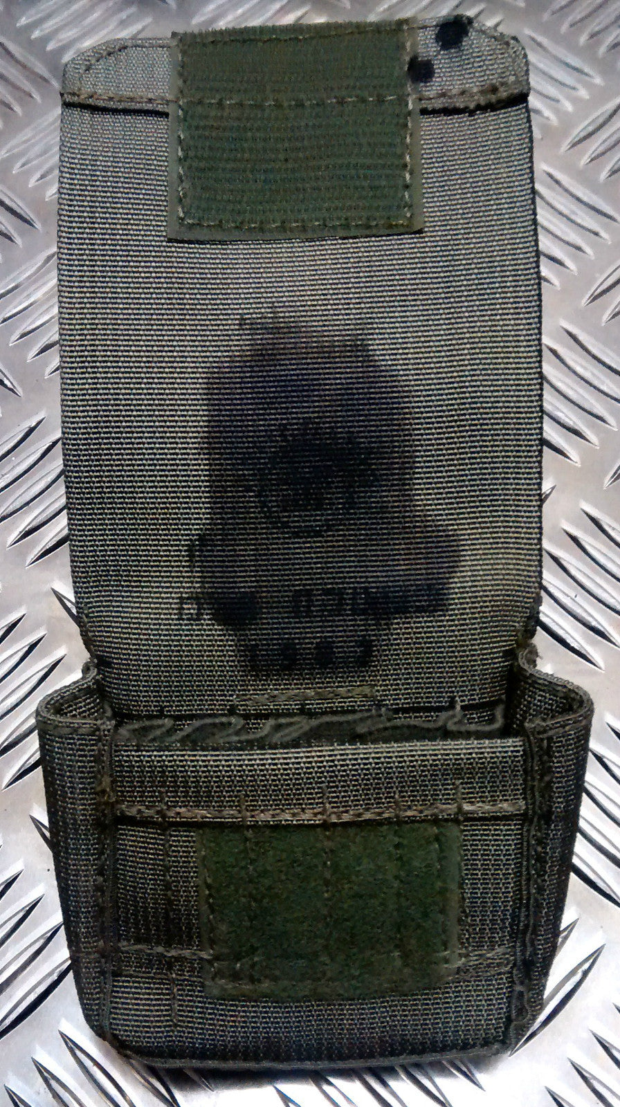 IDF MilitaryTactical Ammo / Ammunition Pouch w Alice Clips Web / Codura. Olive 2