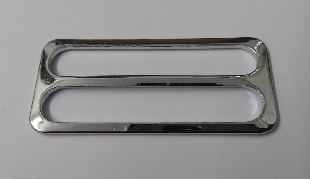 Genuine British Chrome Stable & Parade Belt Sliders Adjusters x2 STD233