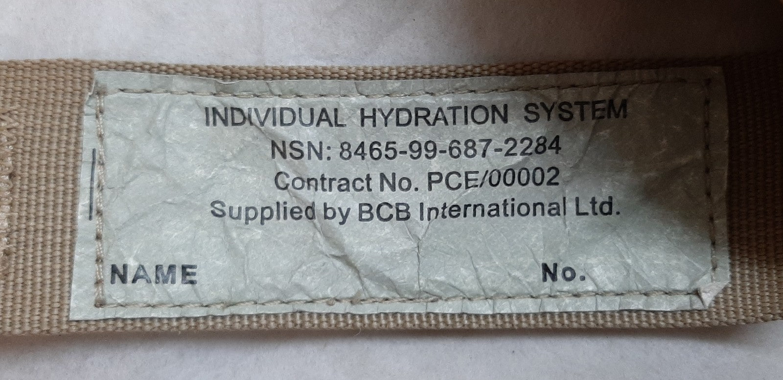 Desert Storm Camelbak Hydration System UK Forces Desert DDP Camo 100z / 3L