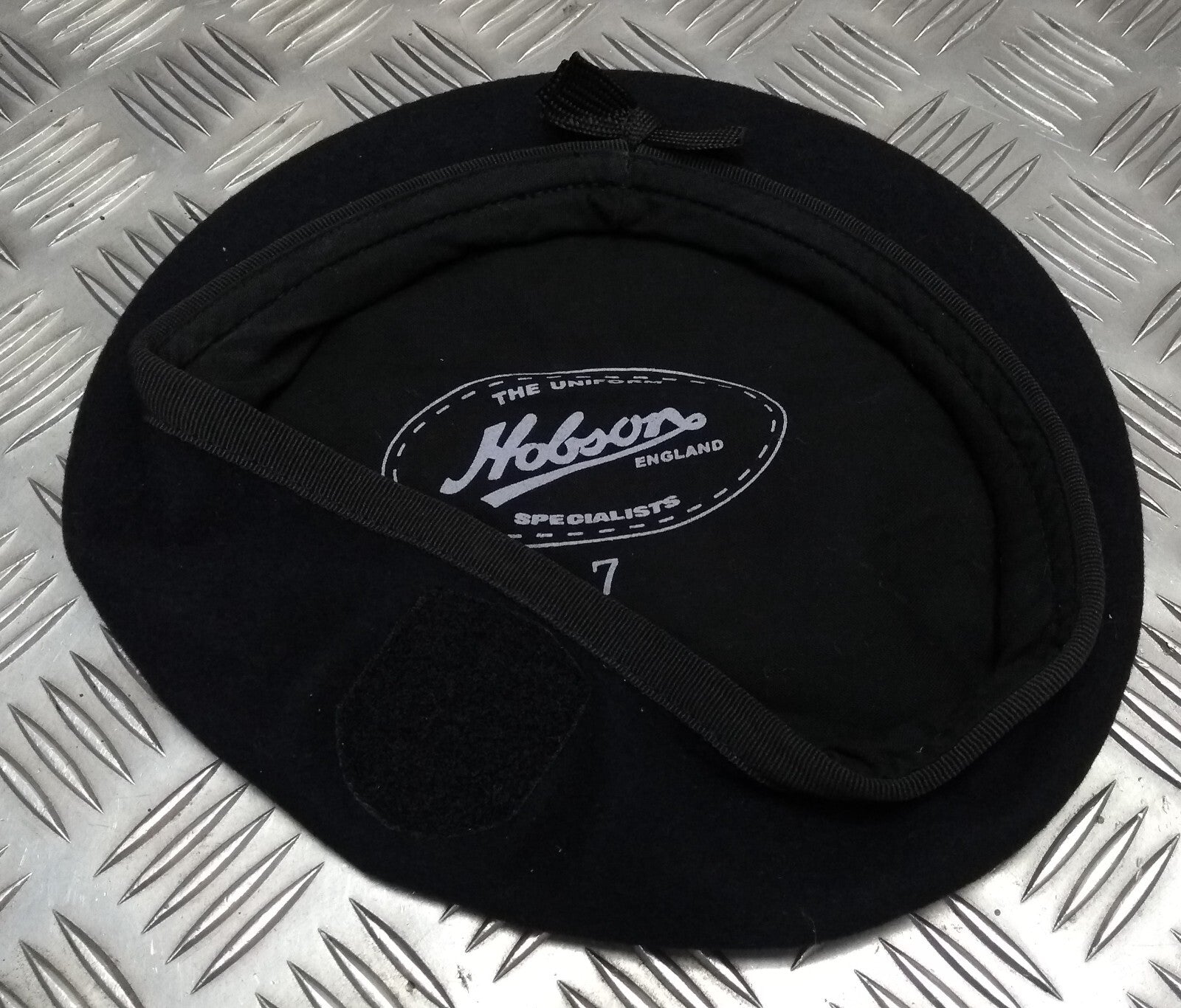 Blue Beret Genuine Hobson London Manufactures Sample 7 56cm