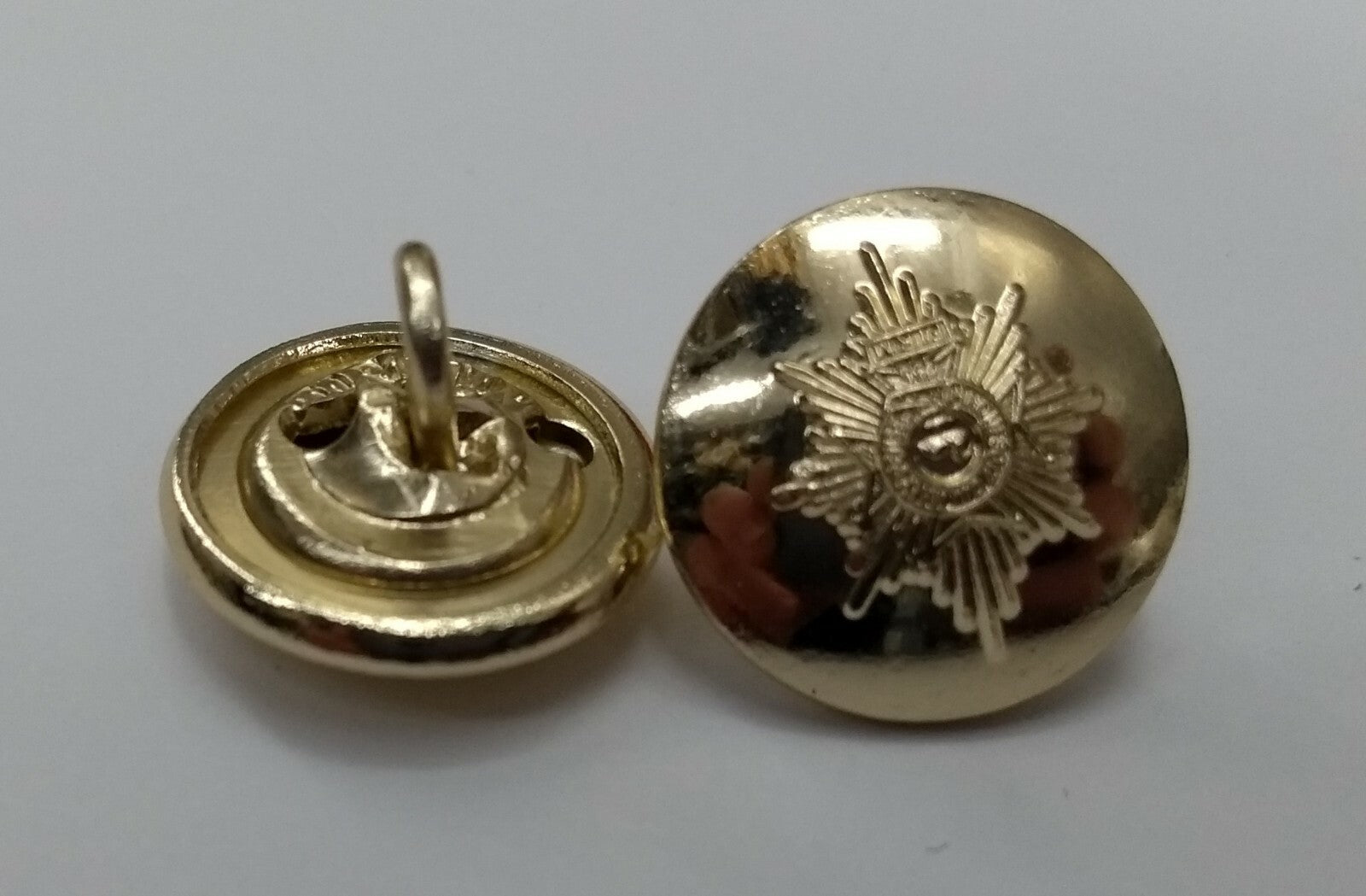 Genuine British Army Worcestershire & Sherwood Foresters 30L Buttons