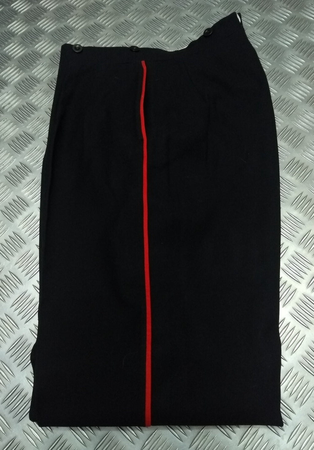 Vintage Mess Trousers Army Old Pattern Red Pipe Strip OFC Uniform Dress Issue