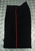 Vintage Mess Trousers Army Old Pattern Red Pipe Strip OFC Uniform Dress Issue