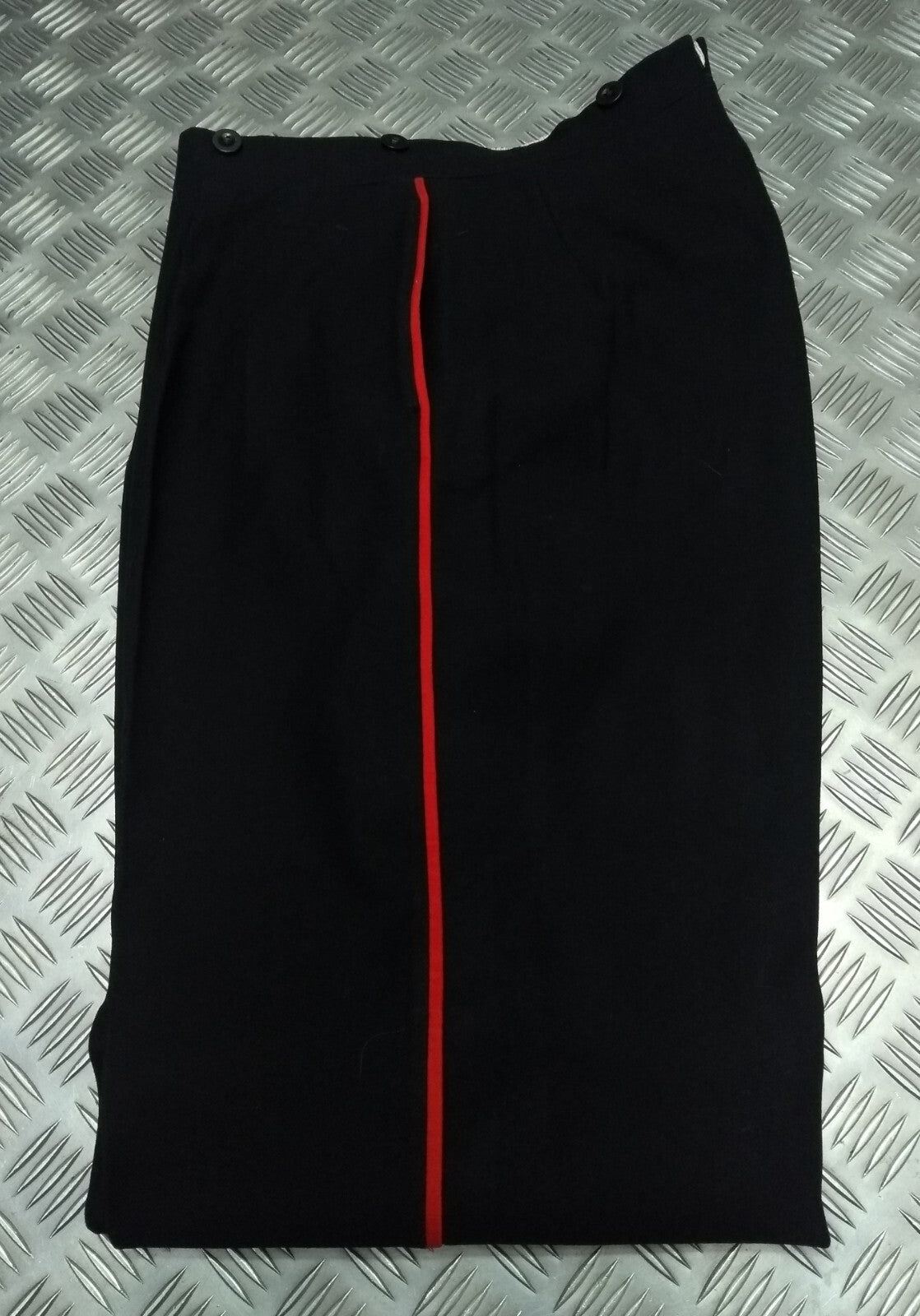 Vintage Mess Trousers Army Old Pattern Red Pipe Strip OFC Uniform Dress Issue