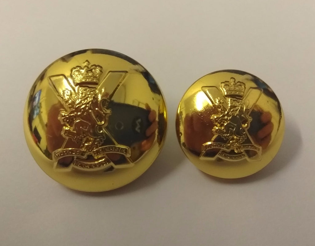 Genuine British Army Issue Royal Regiment of Scotland RRS Doublet Button Set