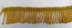 Gold Mylar Thread Fringe 28mm Drop / Epaulette Fringe