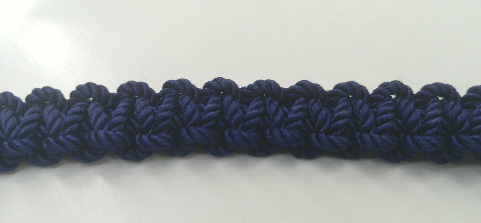 Lanyard Royal Blue Macramé style 3 ply Ceremonial
