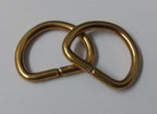 Genuine British Army Horse Guards & H Cav 18mm Bridle D Ring 2 Pairs STD26