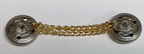 The Welch Regiment Raised Mess Dress Buttons with Chain 15.3mm 24L