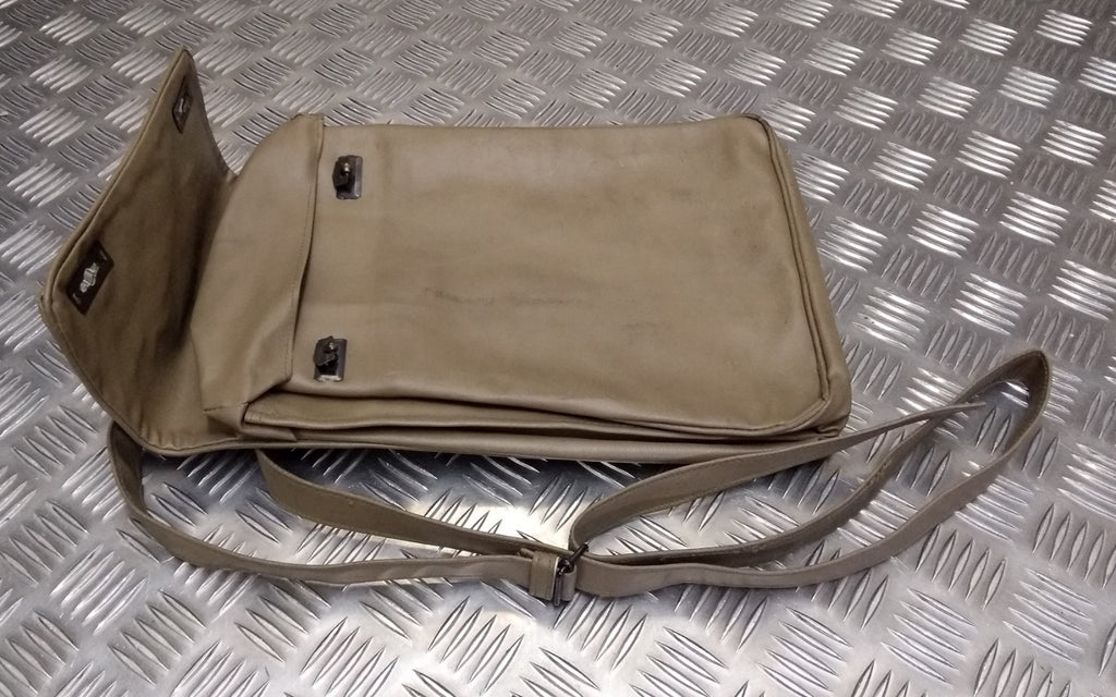 Genuine Vintage Officers Coyote Document Case/Shoulder Instrument Bag