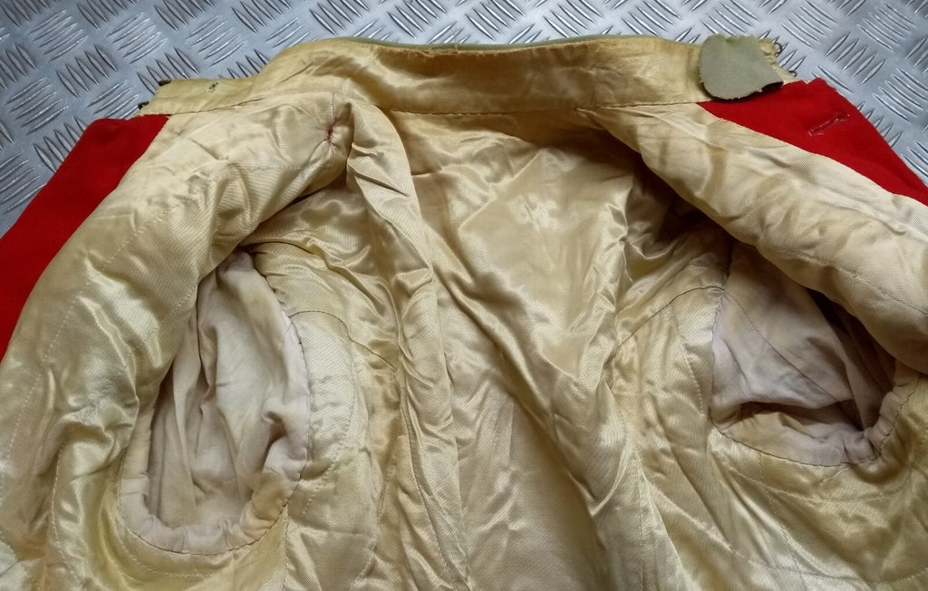 Red Tunic The Royal Gibraltar Ceremonial Jacket Size 41.5" Fancy Dress Costume