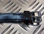 German Army Black Leather Strap Billy Can / Utility Vintage