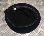 Genuine Issue MF Navy Blue Colour Lined Wool Service Beret Size 56cm