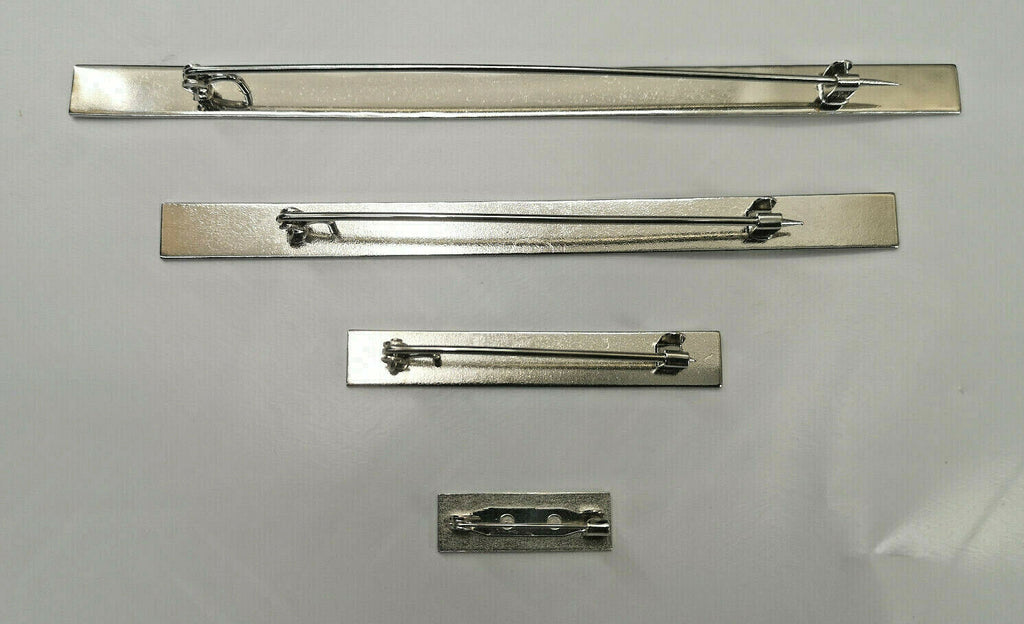 British Pin on Ribbon Medal Mounting Brooch Bars NEW