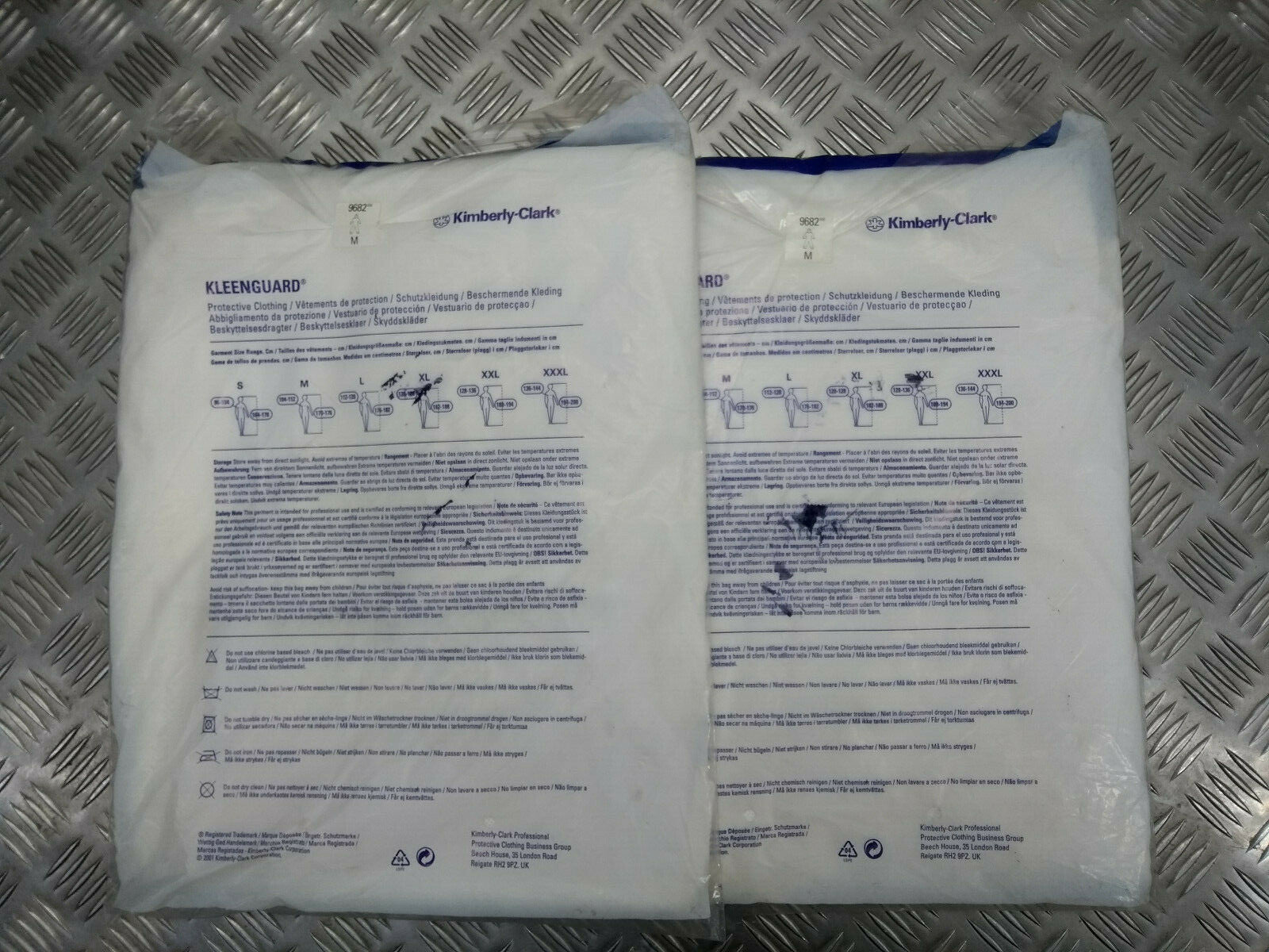 Kleenguard T65 Ultra Kimberley-Clark Disposable Overalls - Medium, Pack of 2