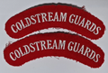 Guards Regiments Shoulder Titles Patches / Badges Various Types British